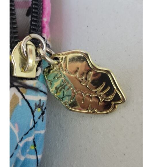 Betsey Johnson Backpack Donut Cat Face Fun Backpack Travel Weekender School Bag - Picture 10 of 11